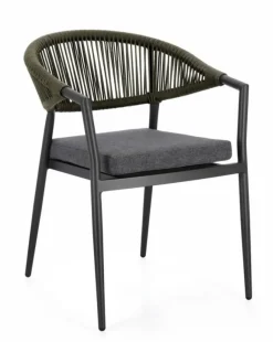 SEDIA C-BR C-C MILLOR ANTRACITE/VERDE