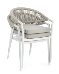 SEDIA C-BR C-C MILLOR BIANCO