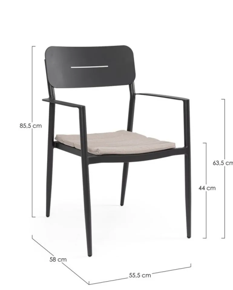 SEDIA C-BR C-C NEBULA ANTRACITE YK13