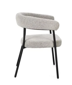 SEDIA C-BR GIAELE NERO/TORTORA