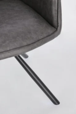 SEDIA C-BR GIREV.BREVAL GRIGIO