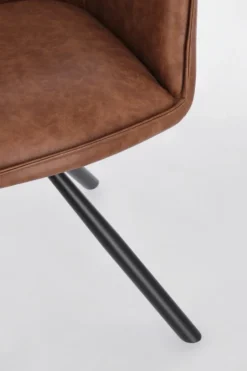 SEDIA C-BR GIREV.BREVAL MARRONE CHIARO