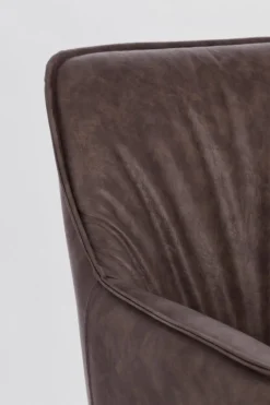 SEDIA C-BR GIREV.BREVAL MARRONE SCURO