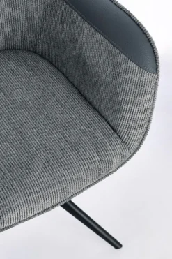 SEDIA C-BR GIREVOLE ISOTTA GRIGIO