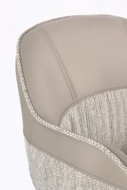 SEDIA C-BR GIREVOLE ISOTTA BEIGE