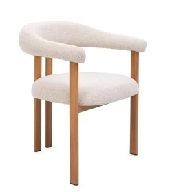 SEDIA C-BR GIUDITTA NATURALE/LINO