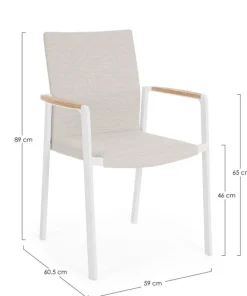 SEDIA C-BR JALISCO NEW BIANCO WG20