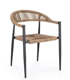 SEDIA C-BR JANDIA ANTRACITE/NATURAL