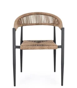 SEDIA C-BR JANDIA ANTRACITE/NATURAL