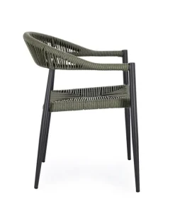 SEDIA C-BR JANDIA ANTRACITE/VERDE