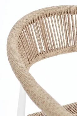 SEDIA C-BR JANDIA BIANCO/BEIGE