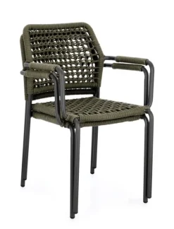 SEDIA C-BR RAJADA ANTRACITE/VERDE