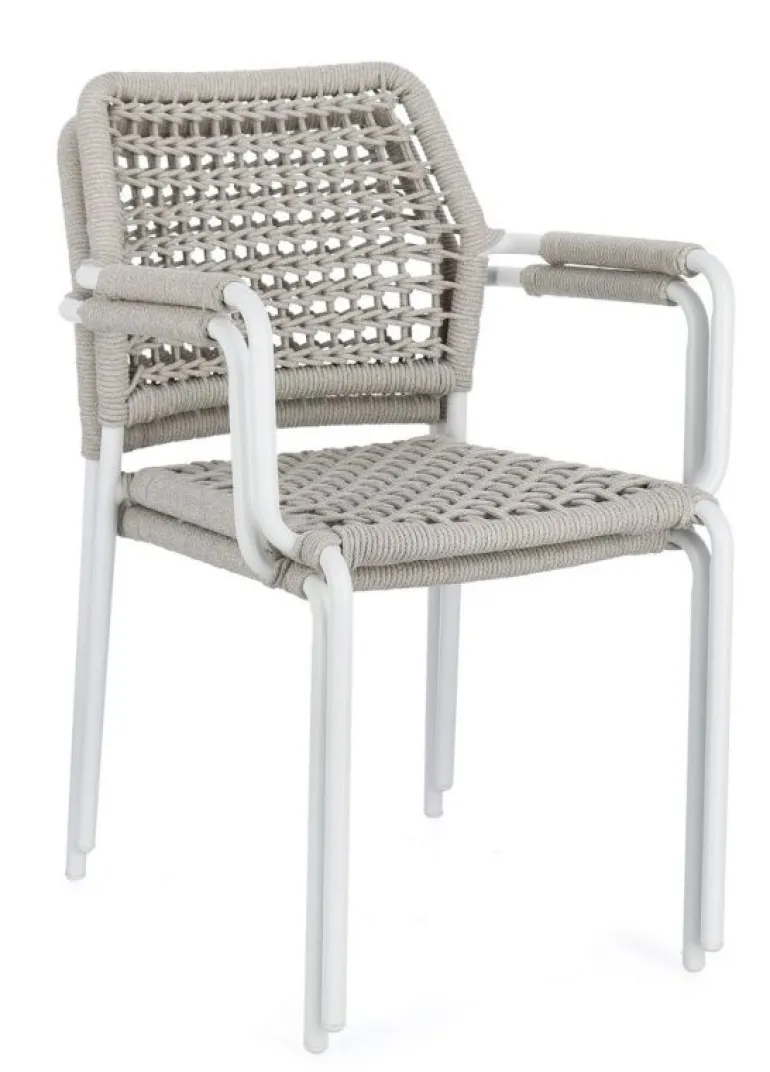 SEDIA C-BR RAJADA BIANCO