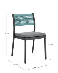 SEDIA C-C ALVIN ANTRACITE/AVIO