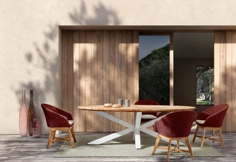 SEDIA CON BRACCIOLO SCARLET - COACHELLA