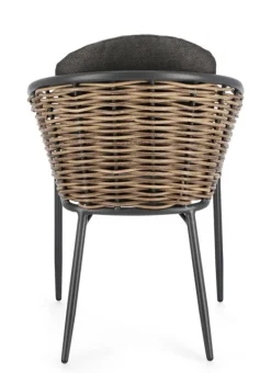 SEDIA CON CUSCINO ANTRACITE YK13 - MARIBELA