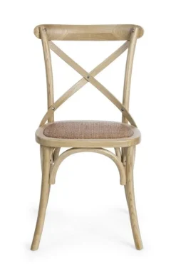 SEDIA CROSS MARRONE NATURALE
