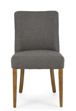 SEDIA EFFETTO BOUCLE' GRIGIO - BEATRIZ