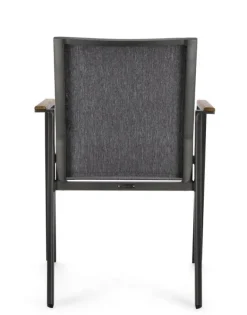 SEDIA IN ALLUMINIO ANTRACITE GK52 - CAMERON