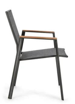 SEDIA IN ALLUMINIO ANTRACITE GK52 - CAMERON