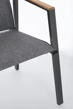 SEDIA IN ALLUMINIO ANTRACITE GK52 - CAMERON