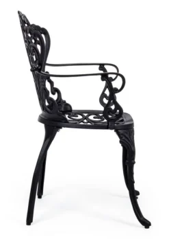 SEDIA IN ALLUMINIO ANTRACITE - VICTORIA