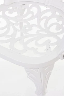 SEDIA IN ALLUMINIO BIANCA - VICTORIA