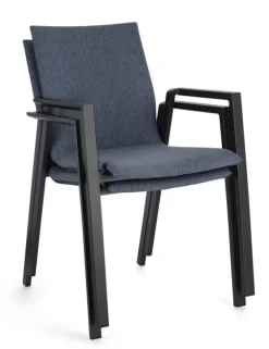 SEDIA IN ALLUMINIO DENIM JX55 - ODEON