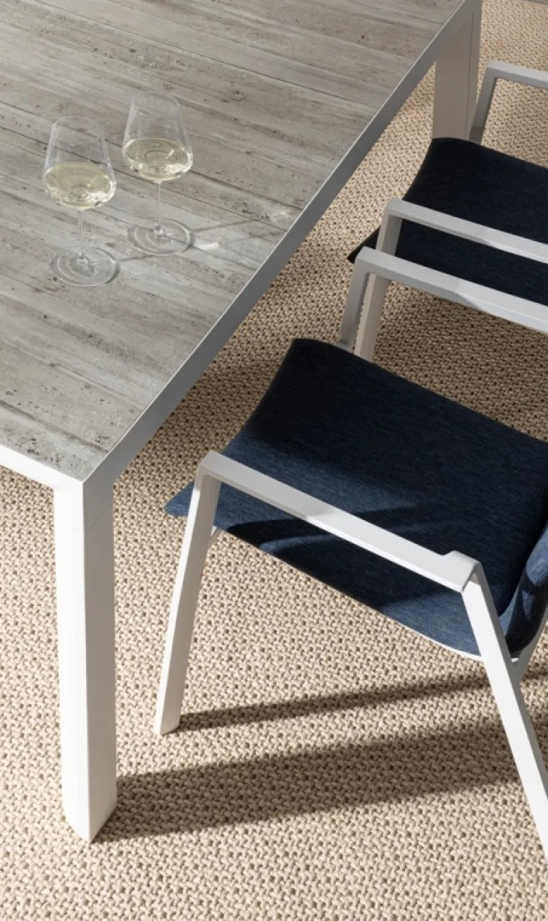 SEDIA IN ALLUMINIO DENIM JX11 - ODEON