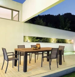 SEDIA IN ALLUMINIO IMPILABILE ANTRACITE CX23 - KONNOR