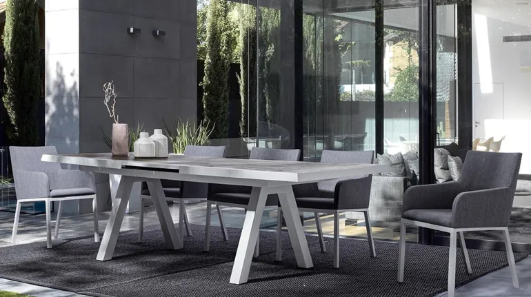 SEDIA IN ALLUMINIO LUNAR - OWEN