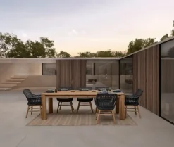 SEDIA IN ALLUMINIO NERA - WILSON