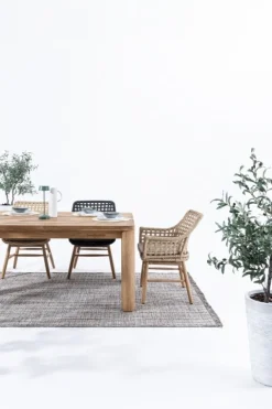 SEDIA IN ALLUMINIO NERA - WILSON