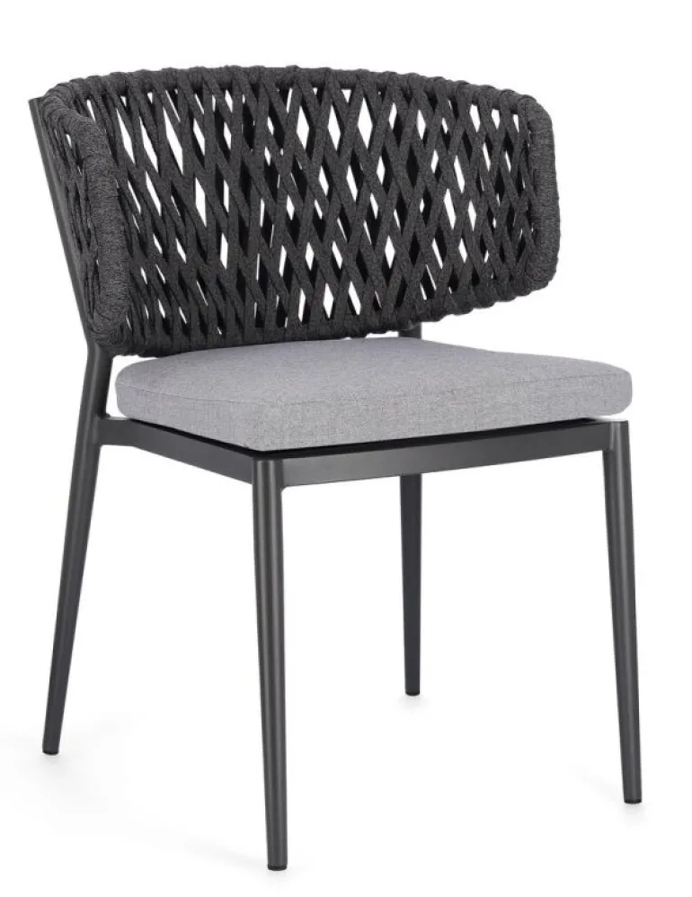 SEDIA IN CORDA ANTRACITE WG21 - NOELIA
