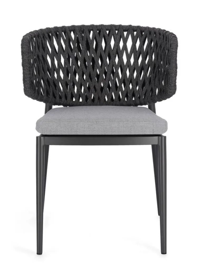 SEDIA IN CORDA ANTRACITE WG21 - NOELIA