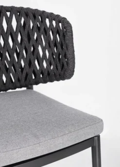 SEDIA IN CORDA ANTRACITE WG21 - NOELIA