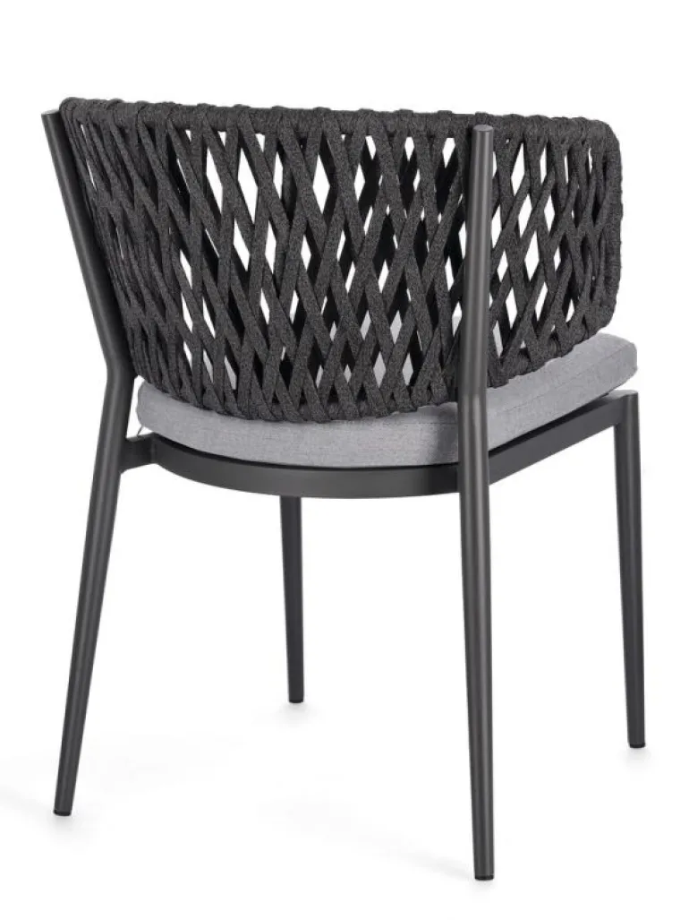 SEDIA IN CORDA ANTRACITE WG21 - NOELIA