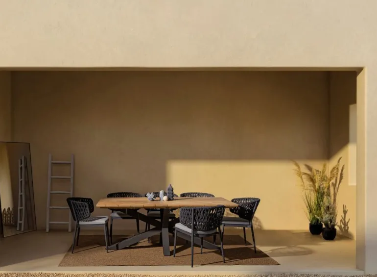 SEDIA IN CORDA ANTRACITE WG21 - NOELIA