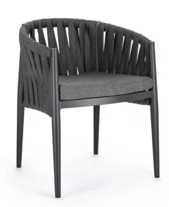 SEDIA IN CORDA ANTRACITE WG21 - JACINTA