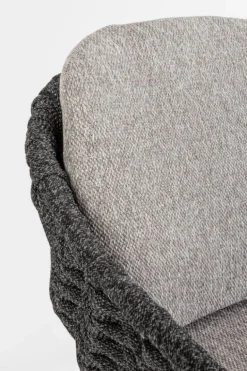 SEDIA IN CORDA ANTRACITE - TAMIRES