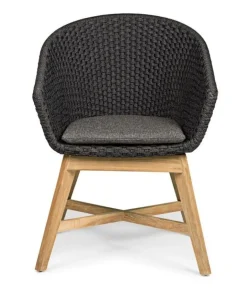 SEDIA IN CORDA PER ESTERNO ANTRACITE - COACHELLA