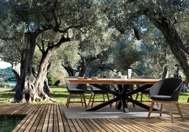 SEDIA IN CORDA PER ESTERNO ANTRACITE - COACHELLA