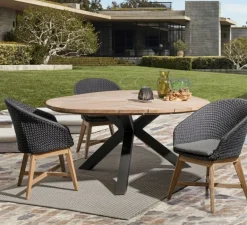 SEDIA IN CORDA PER ESTERNO ANTRACITE - COACHELLA