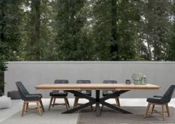 SEDIA IN CORDA PER ESTERNO COLOR ARDESIA - HESPERIA