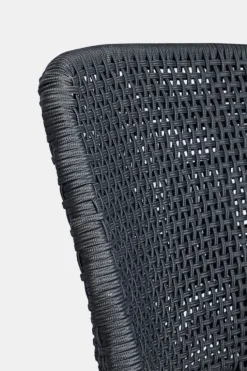 SEDIA IN CORDA PER ESTERNO COLOR ARDESIA - HESPERIA