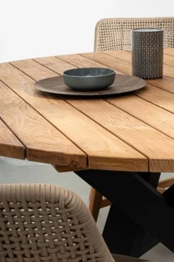 SEDIA IN CORDA PER ESTERNO TORTORA - HESPERIA