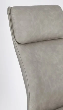 SEDIA IN ECOPELLE TORTORA - LAWRENCE