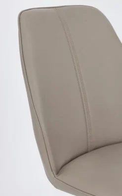 SEDIA IN ECOPELLE TORTORA - MAXWELL