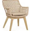 SEDIA IN FIBRA SINTETICA NATURALE - MADISON
