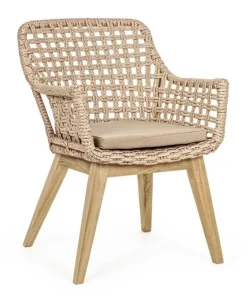SEDIA IN FIBRA SINTETICA NATURALE - MADISON